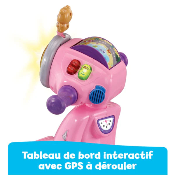 Vtech Trottinette interactive Vtech 3 en 1 rose