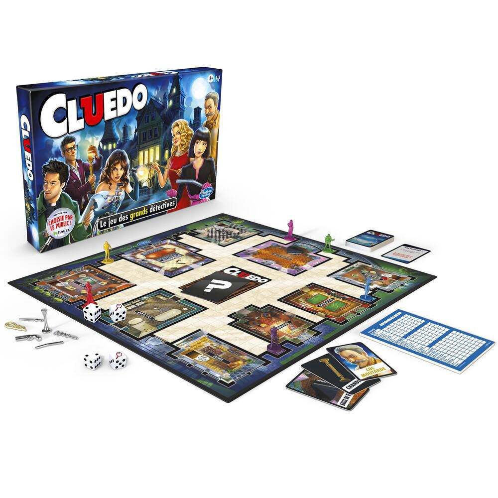 Hasbro Games Cluedo The Classic Mystery Game - French
