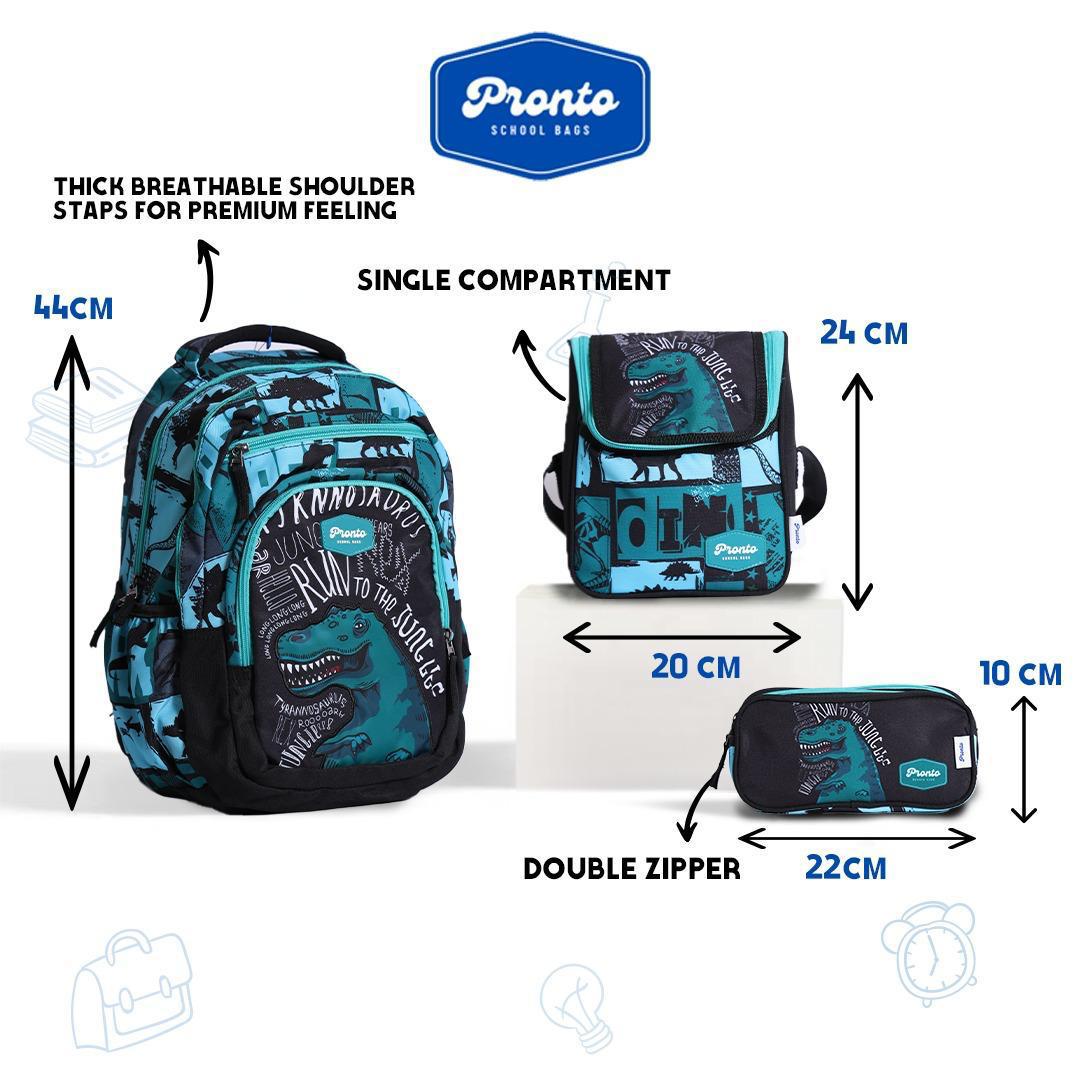 Backpack 44cm 3pcs Set