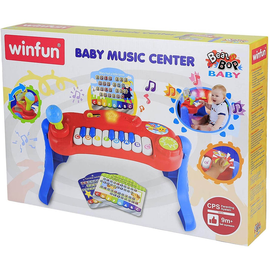 winfun, Balle Musicale avec lumière et Son, Balle avec Musique - 6M winfun, Balle Musicale avec lumière et Son, Balle avec Musique - 6M