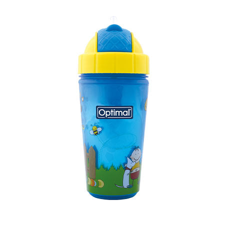 Optimal Insulated Straw Cup 2 Layer 350ML 12M+