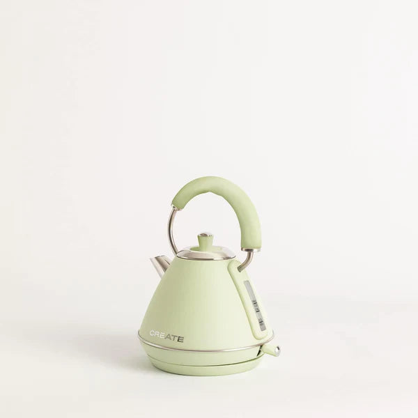 CREATE Retro Stylance 1L Electric Kettle, Green