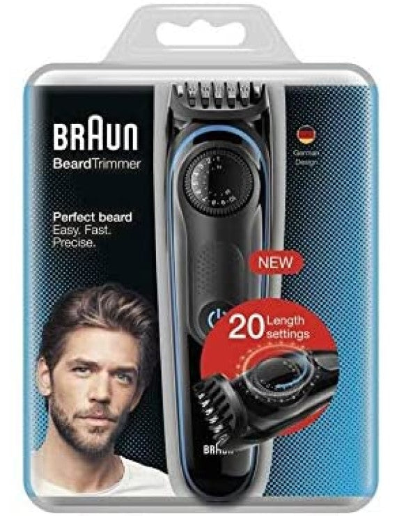 Braun Rechargeable Shaver and trimmer With20 Length Settings