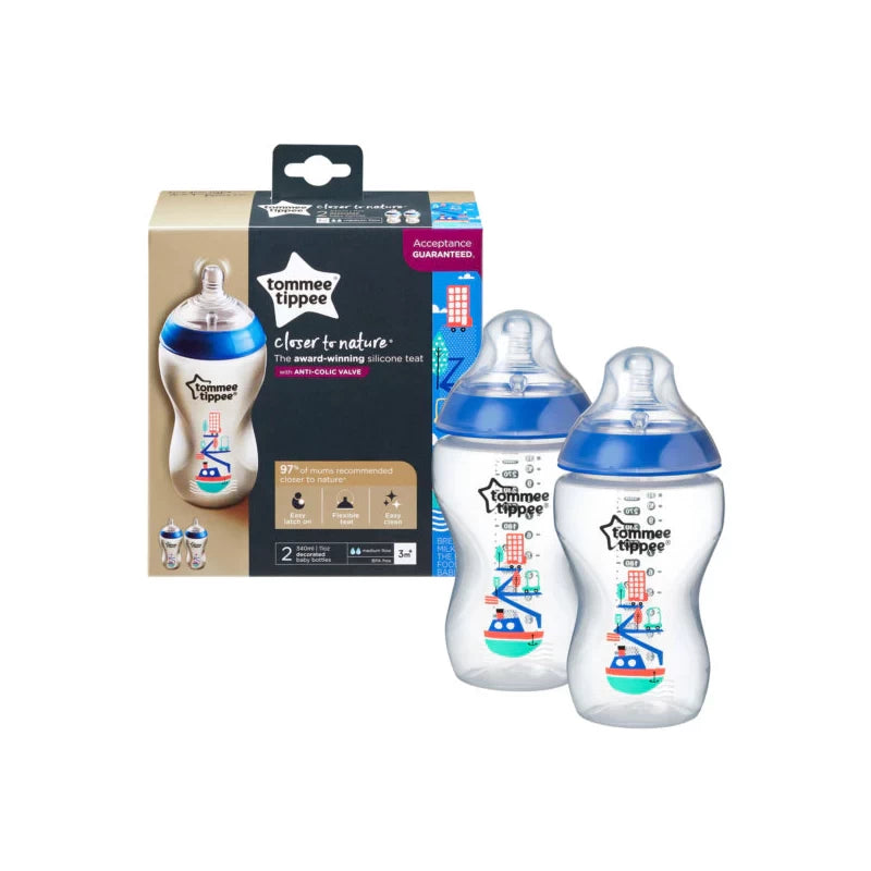 Tommee Tippee Baby Bottles 340ml 2 Pcs