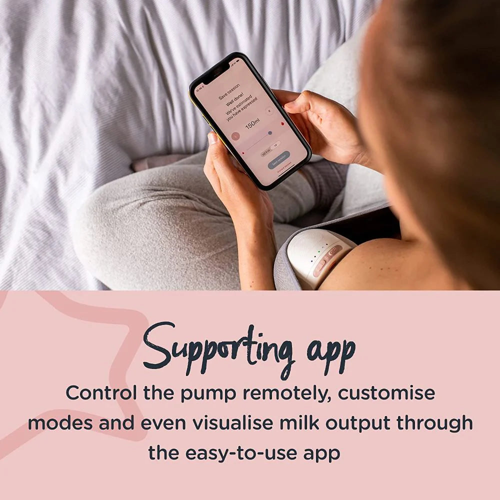 Tommee Tippee Single Electric Wearable Breast Pump, Hands-Free