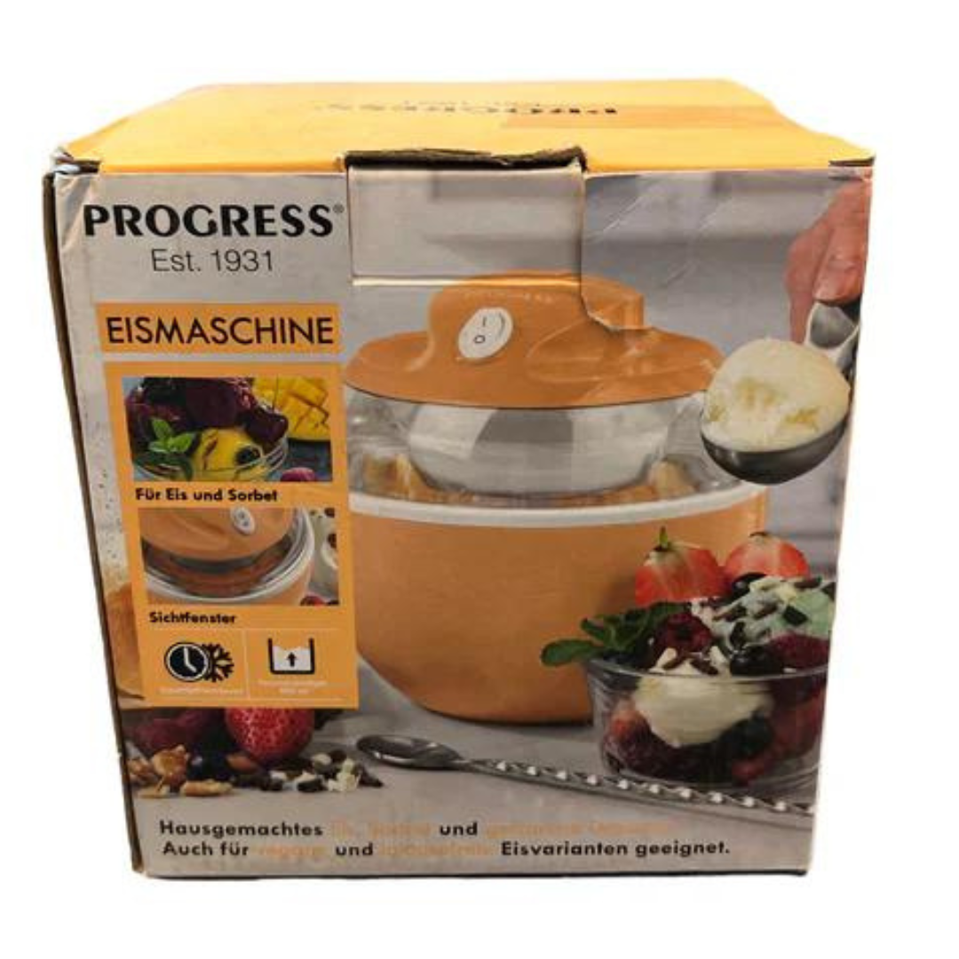 PROGRESS Ice Cream Maker & Sorbet, 0.6L - 7W