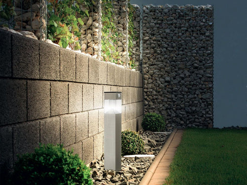 LIVARNOLUX Solar Garden Light, With Motion Detector