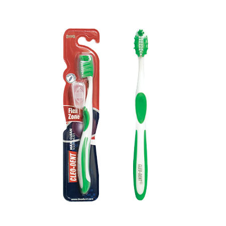 Cleo-Dent Maxi Clean Medium Tooth Brush