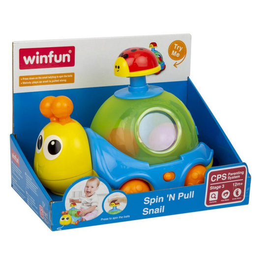 Winfun Spin 'N Pull Snail