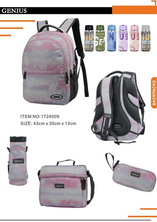 Backpack 43cm 5pcs Set