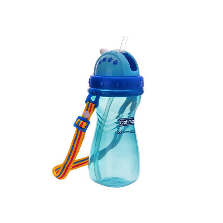 Optimal P.P Wide Neck Straw Bottle 400ML