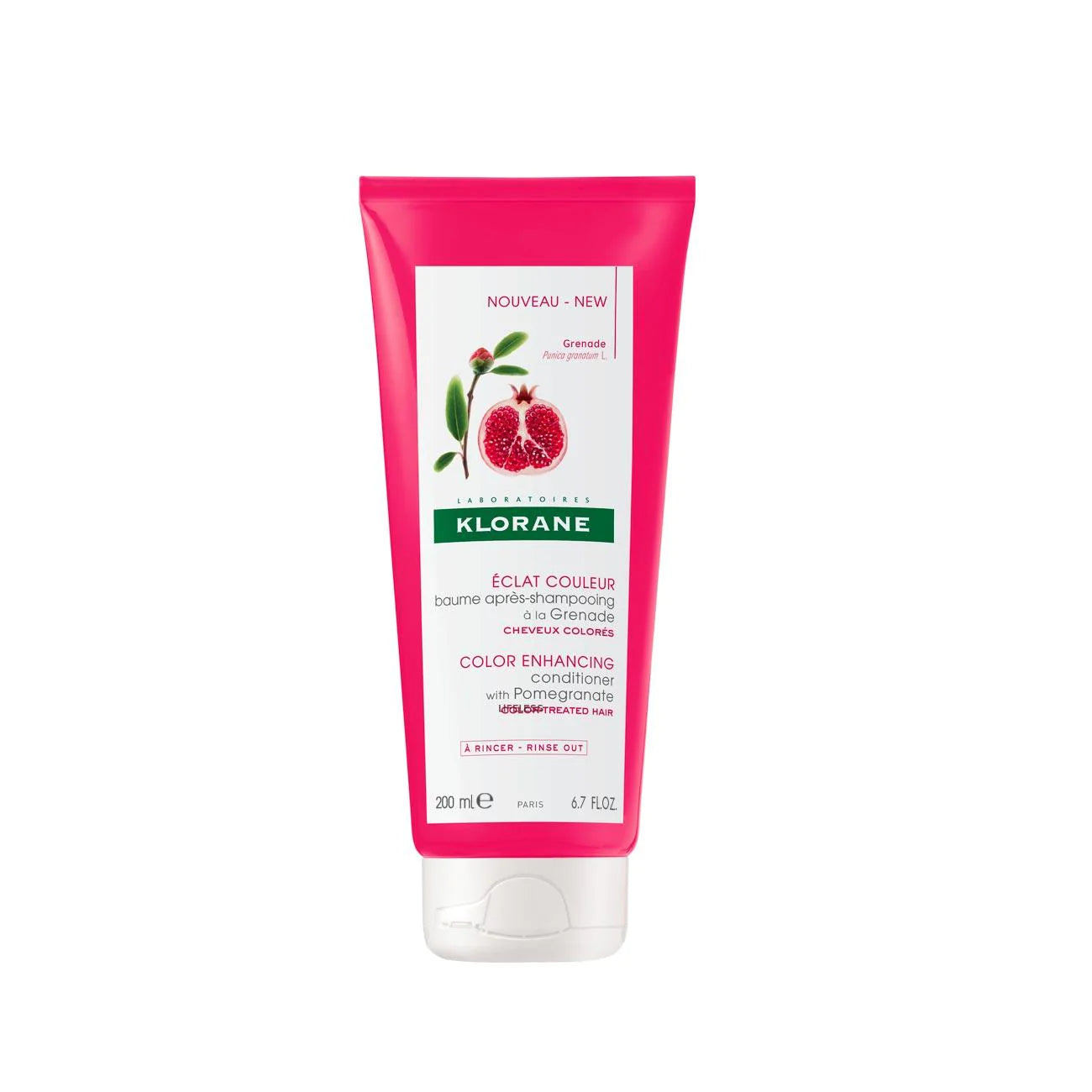 KLORANE Color Enhancing Conditioner with Pomegranate - Color-Treated Hair 200ml