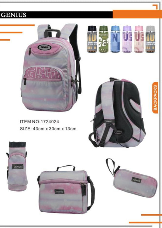 Backpack 43cm 5pcs Set