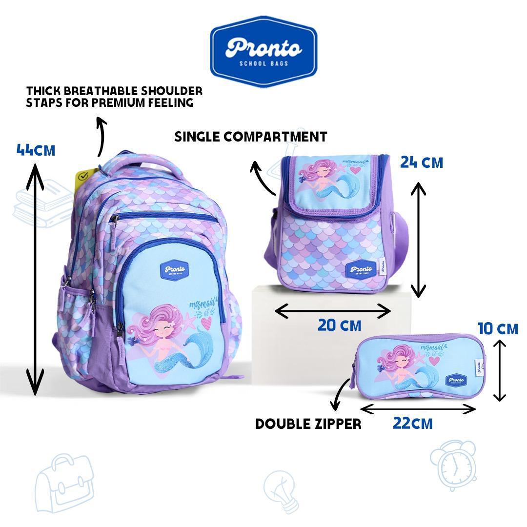 Backpack 44cm 3pcs Set