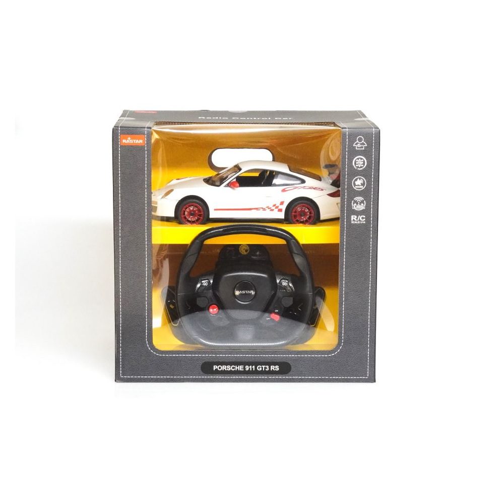 Rastar Remote Control 1:14 Porsche GT3 With Steering Wheel