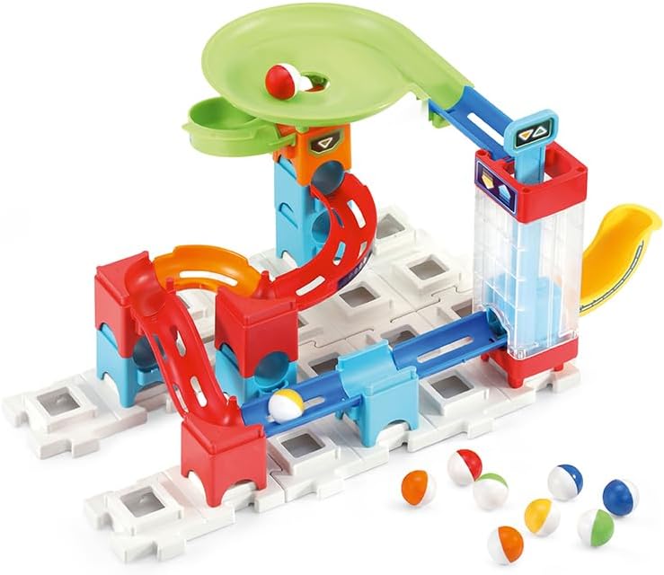 Vtech Marble Rush, circuit à billes électronique Super Action Set