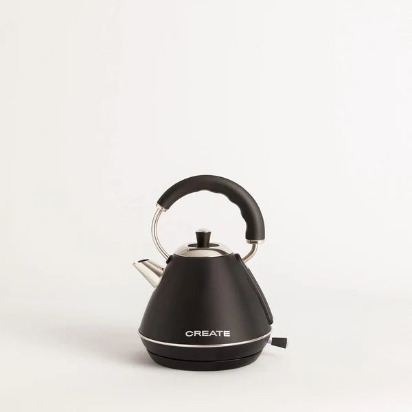 CREATE Retro Stylance 1L Electric Kettle, Black