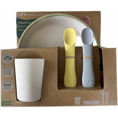 BebeConfort Happy Mealtime 12+ Kitchen Set of Three Kitchen Items