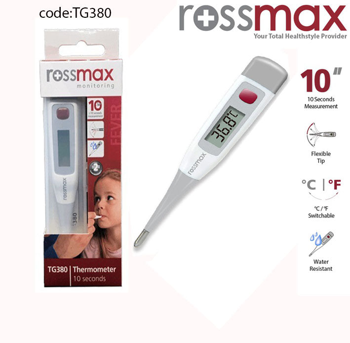 Rossmax Flexible Tip Thermometer | 10 sec. measurement time