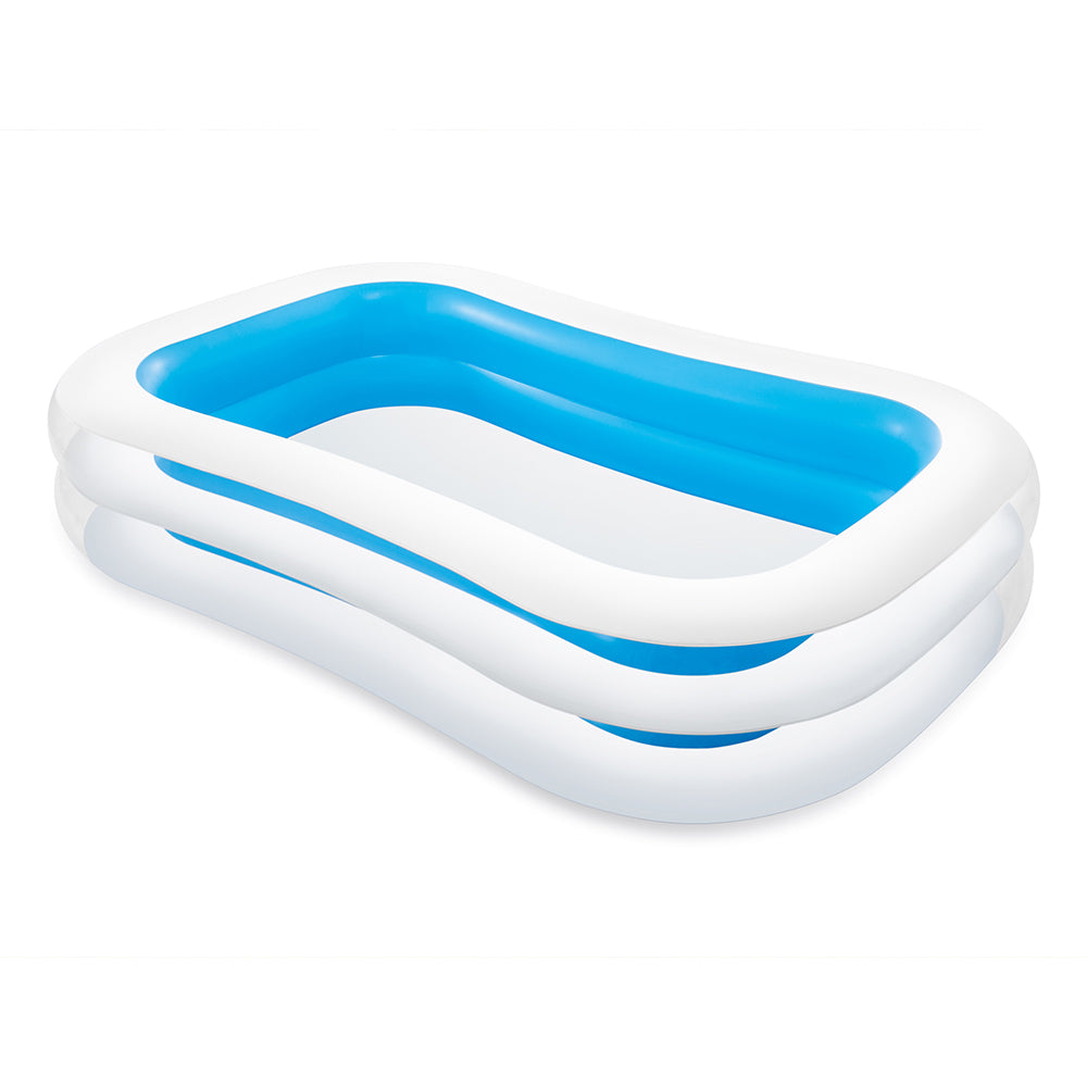 Intex Swim Center Inflatable Family Swimming Pool 262x175x56cm