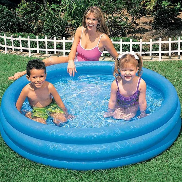 Intex Inflatable 3 Ring Swimming Pool 147 x 33cm
