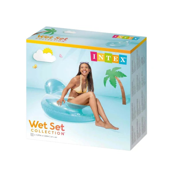 Intex Pillow-Back Inflatable Lounge