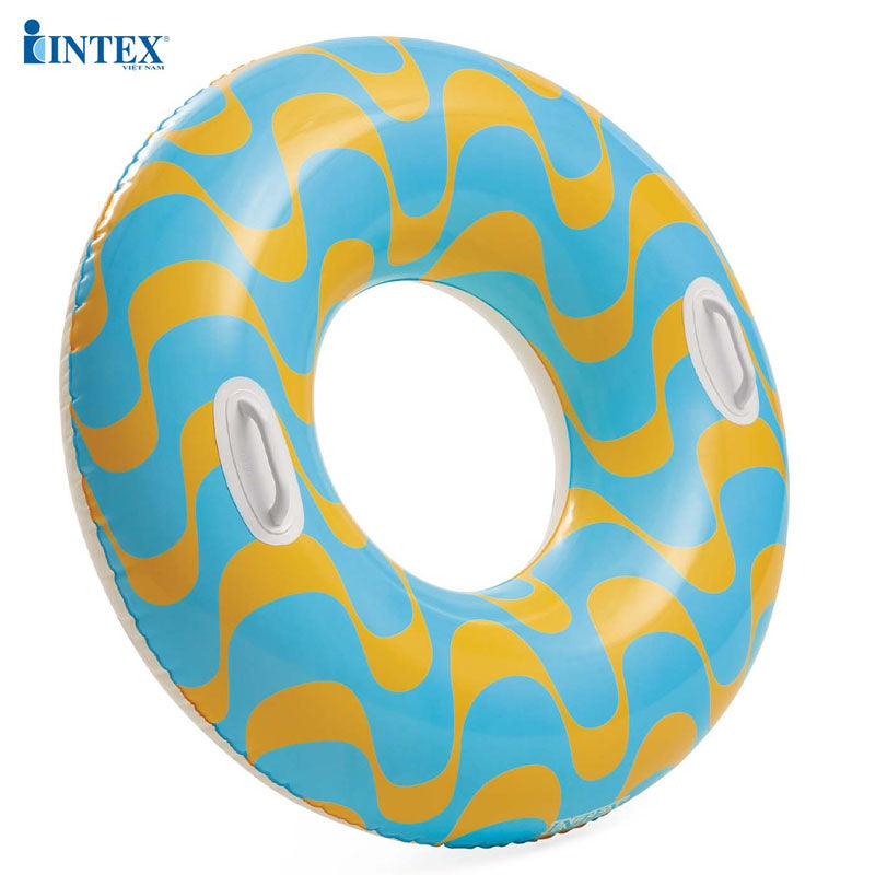 Intex Swim Ring With Handles Assorted 91cm