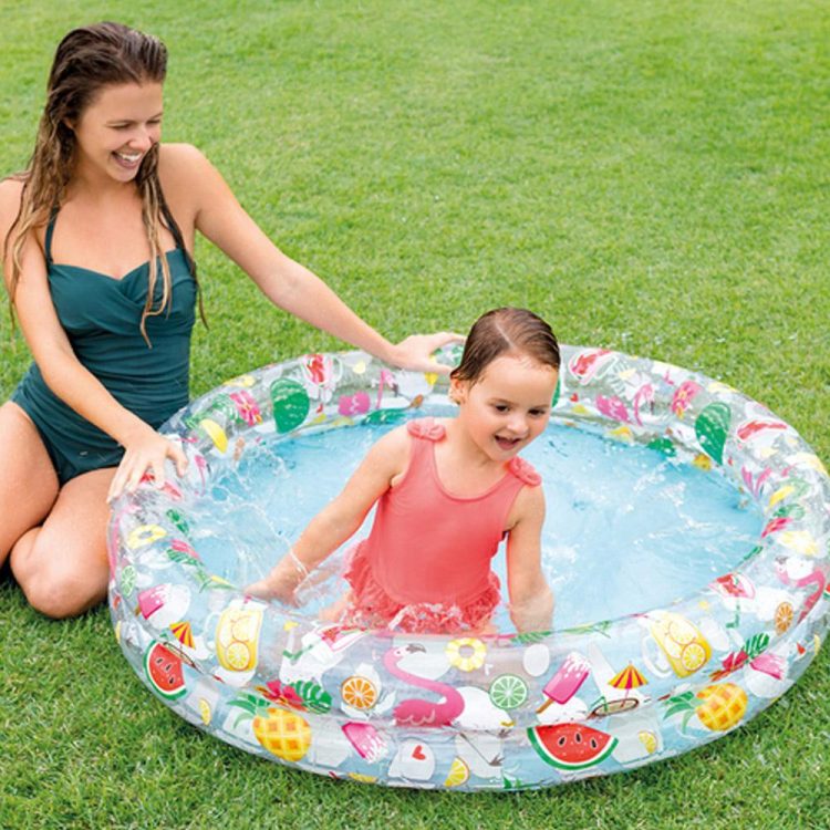 Oh So Fruity 2-Ring Inflatable Pool, 122x25cm