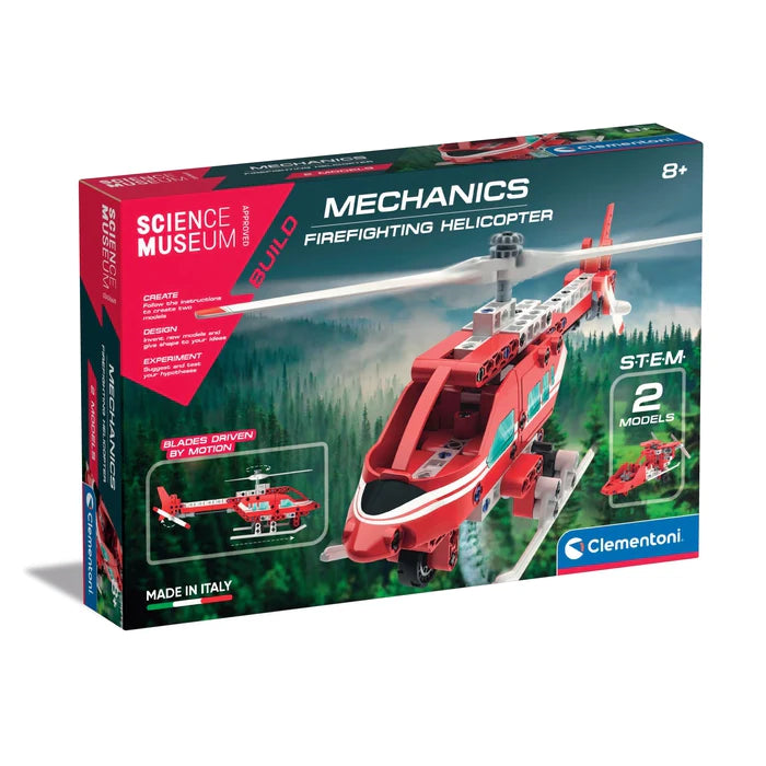 Clementoni Mechanics Firefighting Helicopter