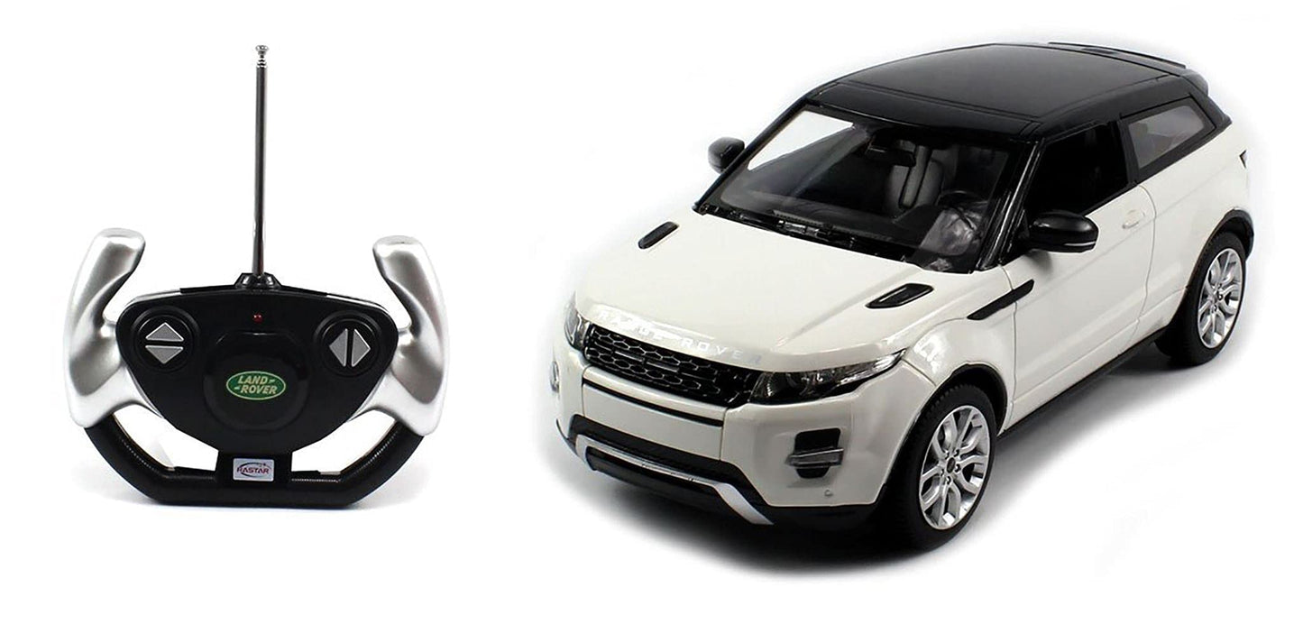 Rastar Range Rover Evoque Red 1:14 RC Car with Steering Wheel Controller