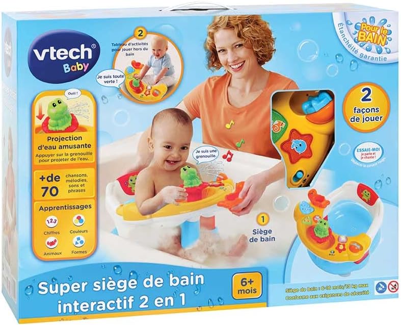 Vtech Super  Jouet de bain 2 en 1 pour enfants Multicolore