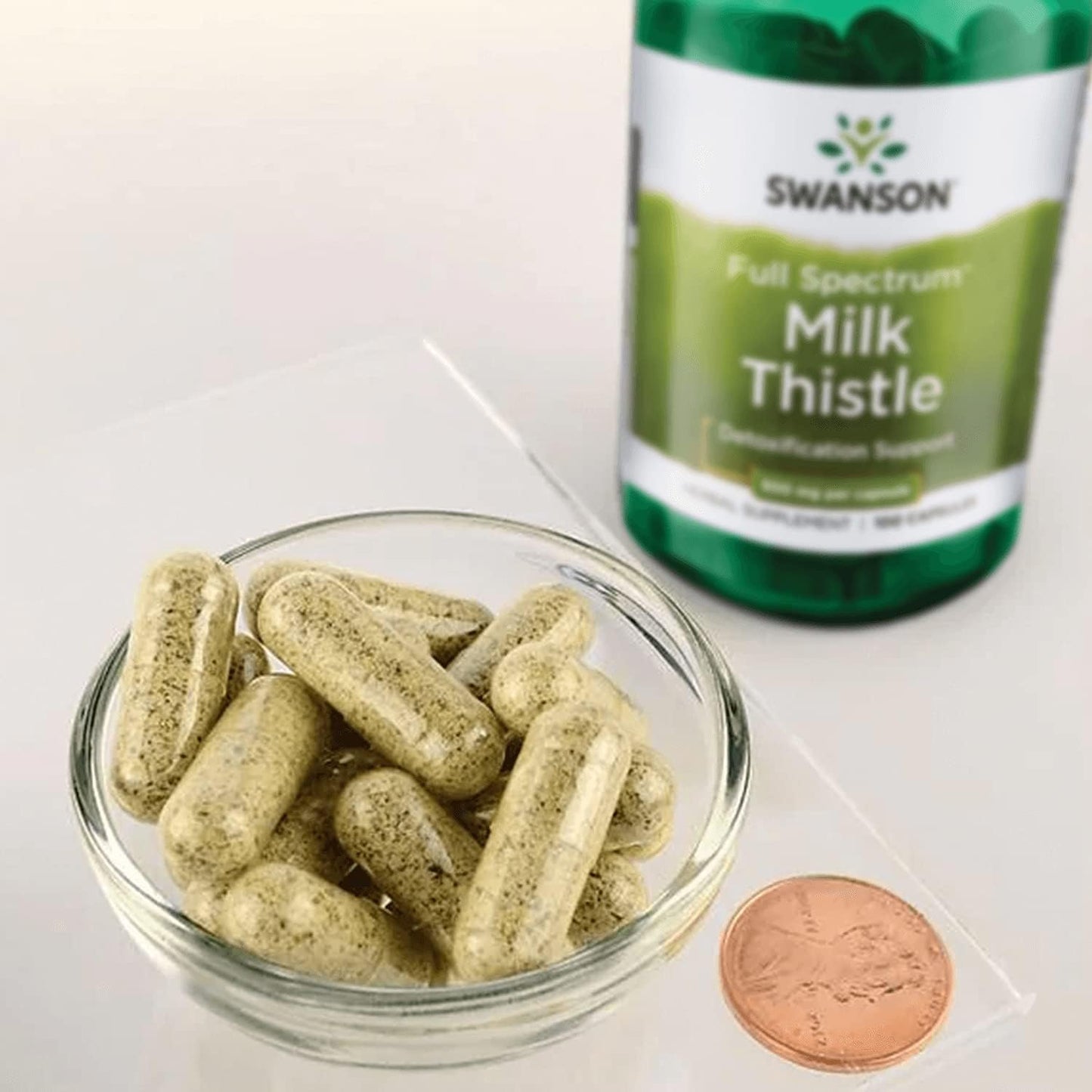 Swanson Milk Thistle - Silymarin 500mg 100 Caps