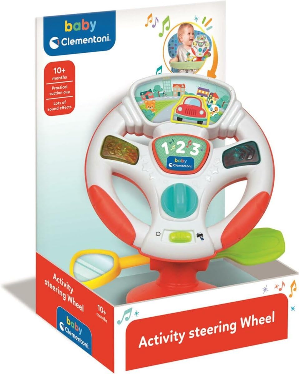 Clementoni Baby Activity Steering Wheel