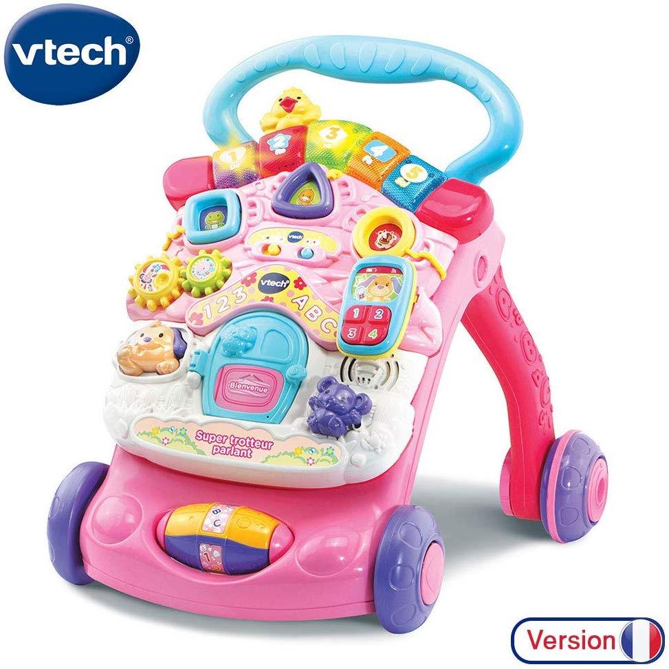 Vtech-Super Trotteur Parlant Rose