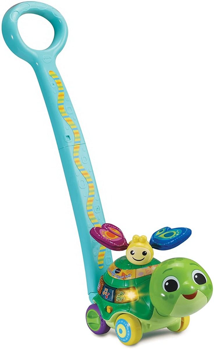 Vtech Baby 2-in-1 Push & Discover Turtle