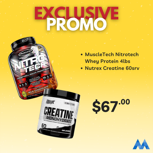 Nitrotech + Nutrex Creatine