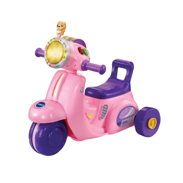 Vtech Trottinette interactive Vtech 3 en 1 rose