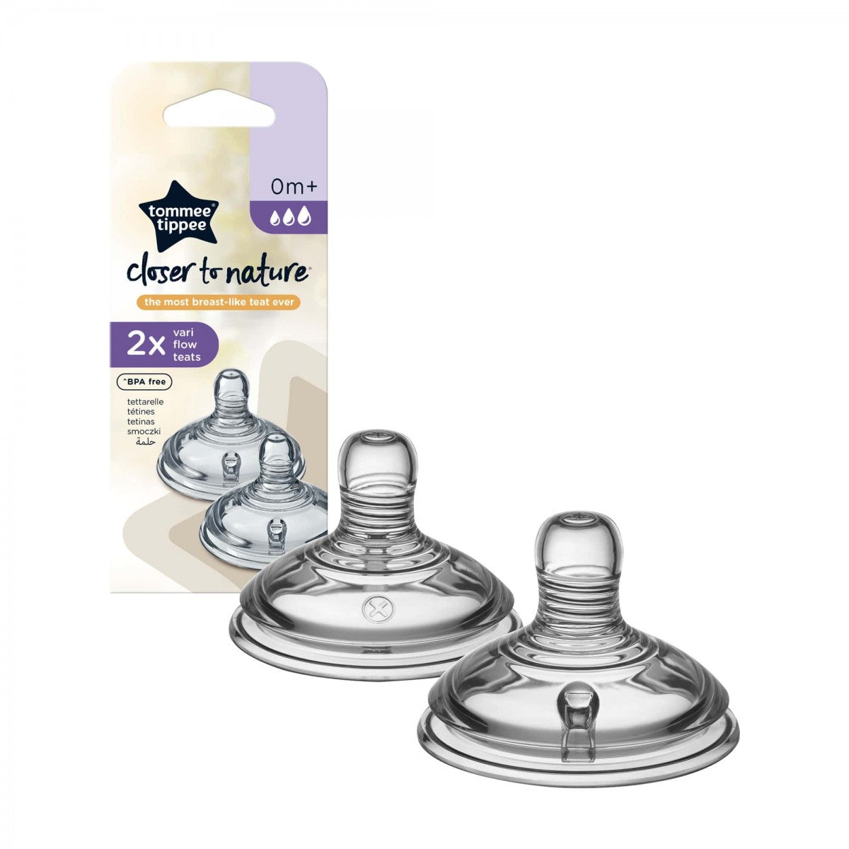 Tommee Tippee Closer to Nature 0+m Vari Flow