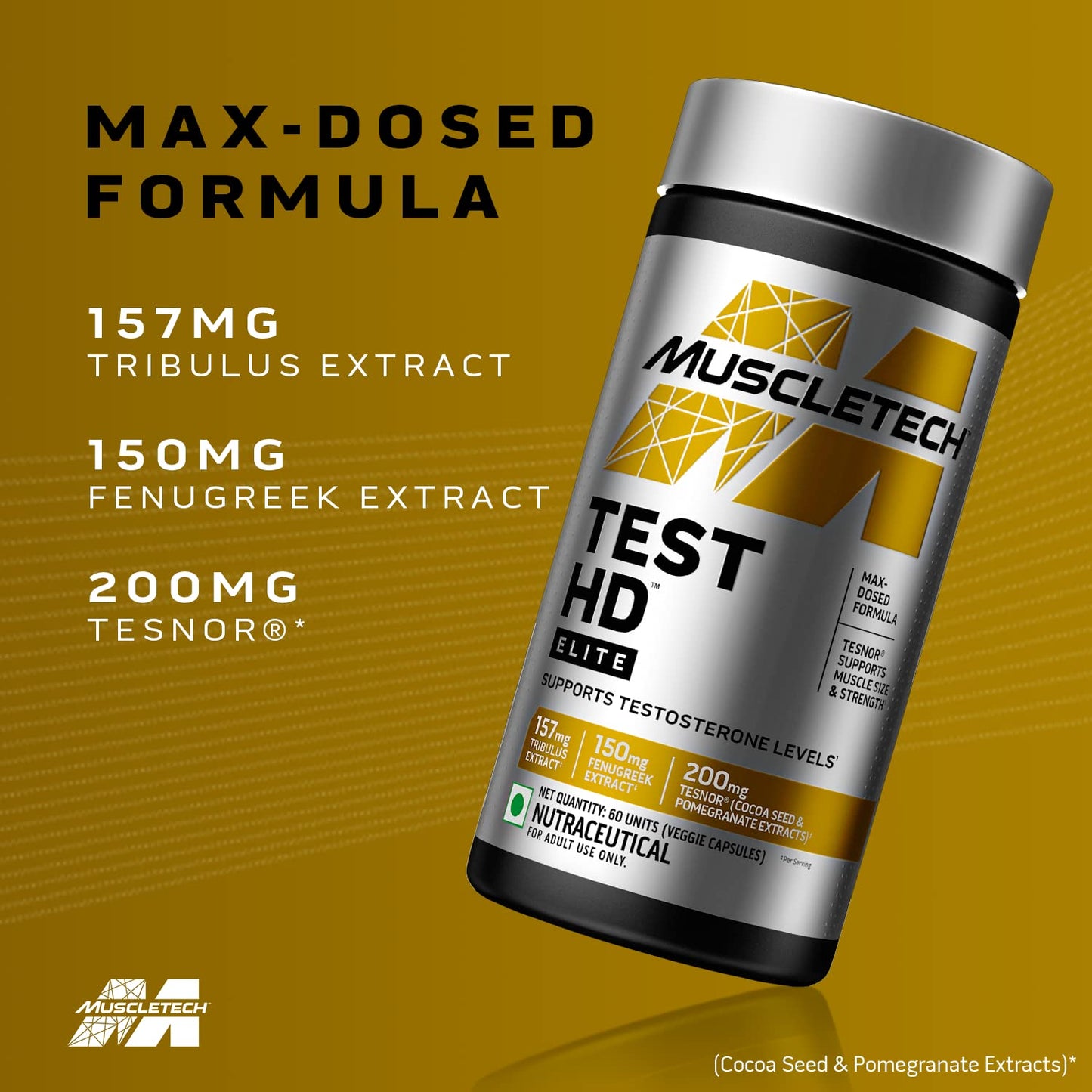 MuscleTech Test HD Elite Test Booster 30srv