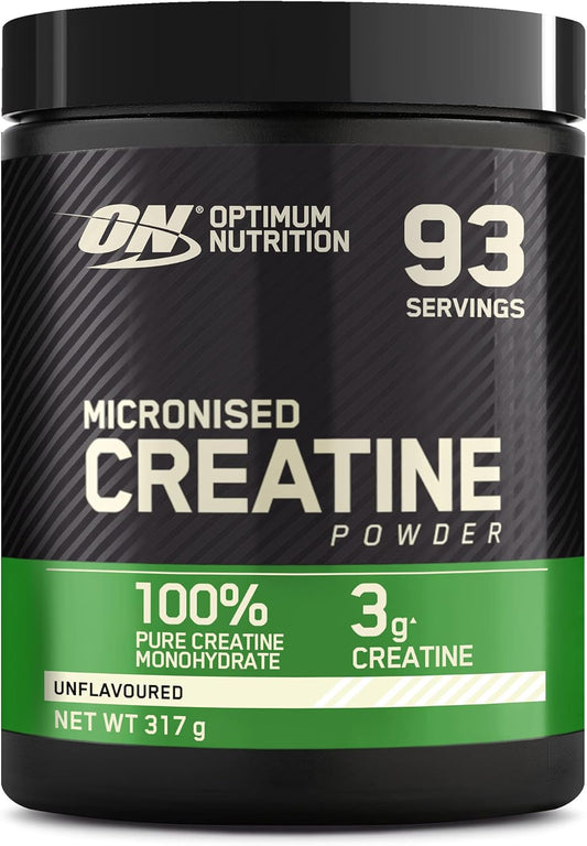 Optimum Nutrition Micronised Creatine Powder - 317g 93srv