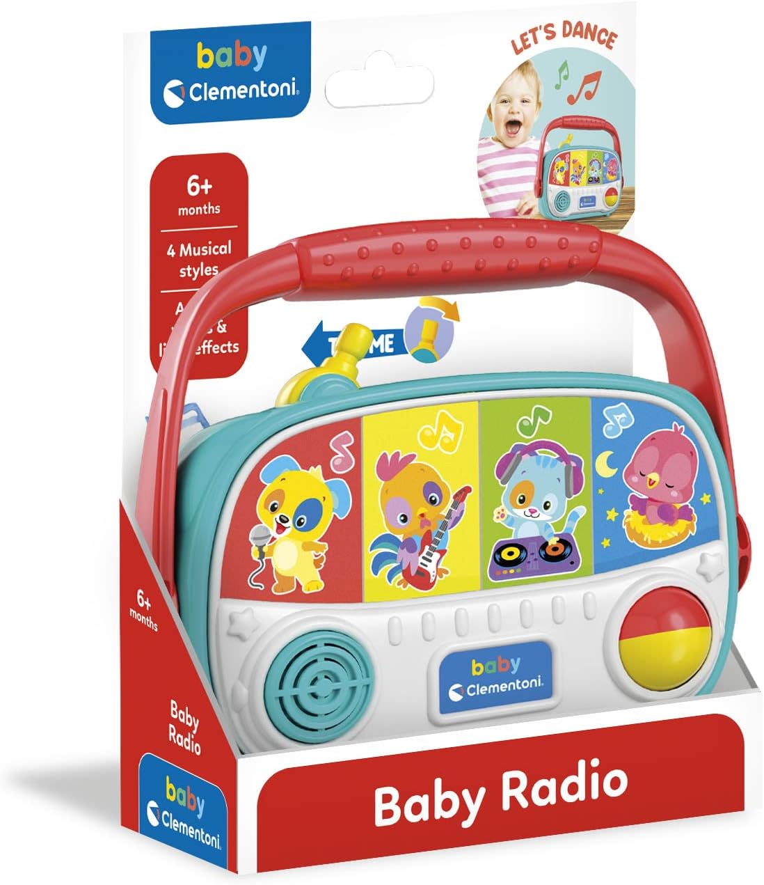 Clementoni  My First Radio Baby Toy