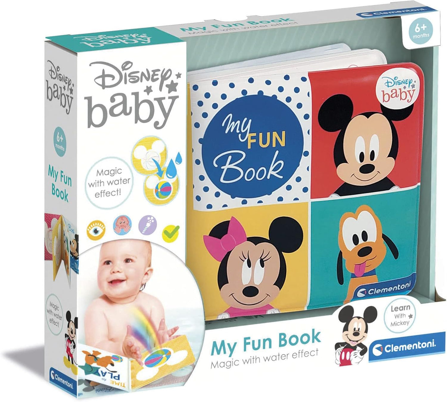 Clementoni- fun disney baby books 6 months