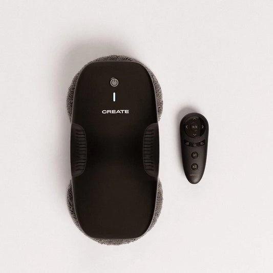 CREATE Automatic Window Cleaning Robot for Glass with Remote Control & Extra Mops