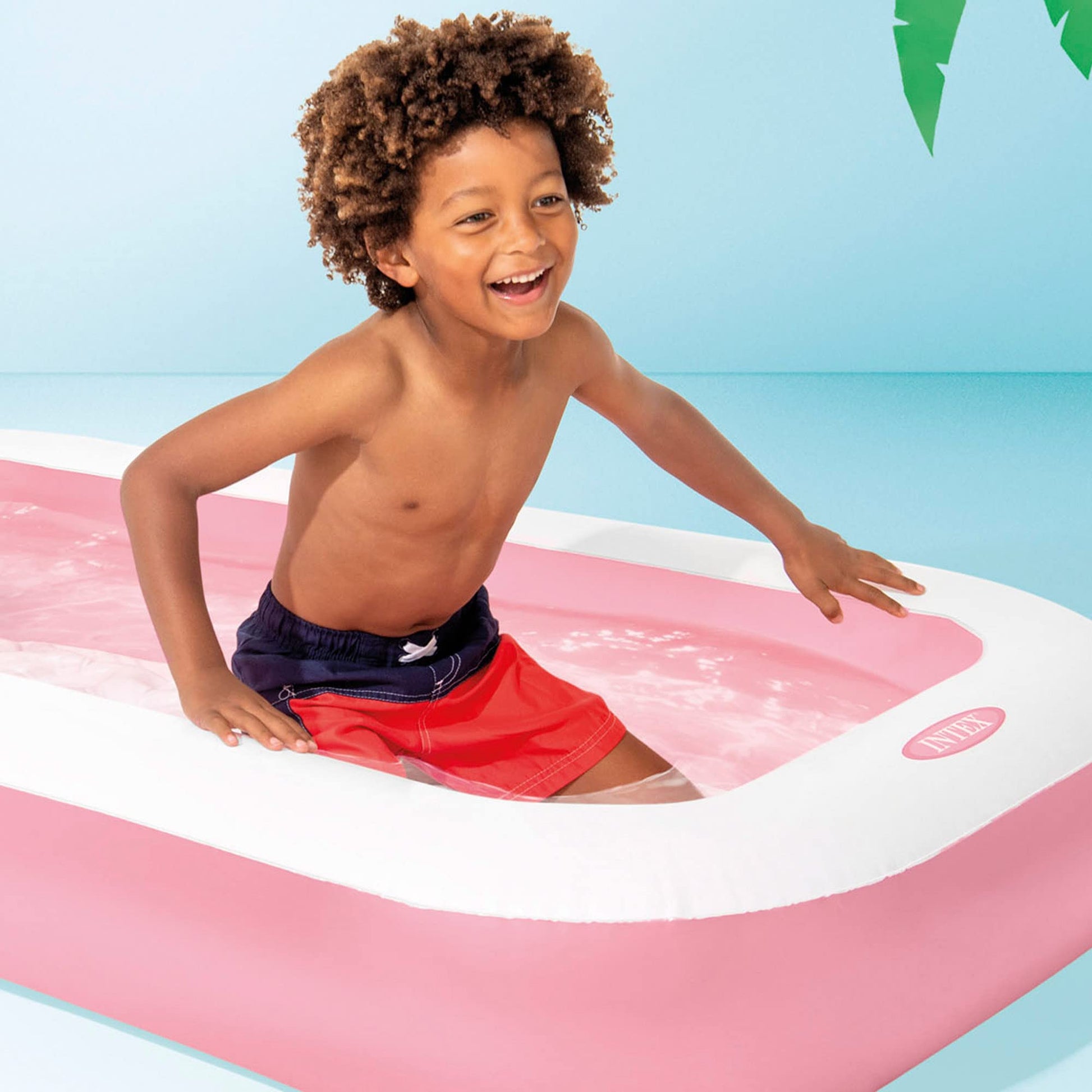 Intex Rectangular Pool Inflated 166 x 100 x 25cm – All in One Market