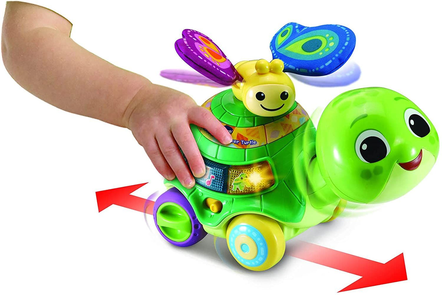 Vtech Baby 2-in-1 Push & Discover Turtle