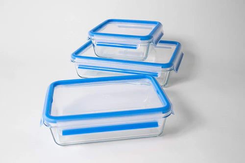 ZYLISS Glass Food Containers-3 Pieces