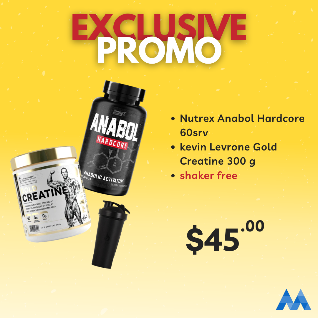 Anabol Hardcore + kevin Levrone Gold Creatine & Free Shaker