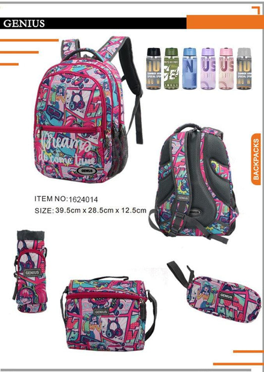 Backpack 40cm 5pcs Set