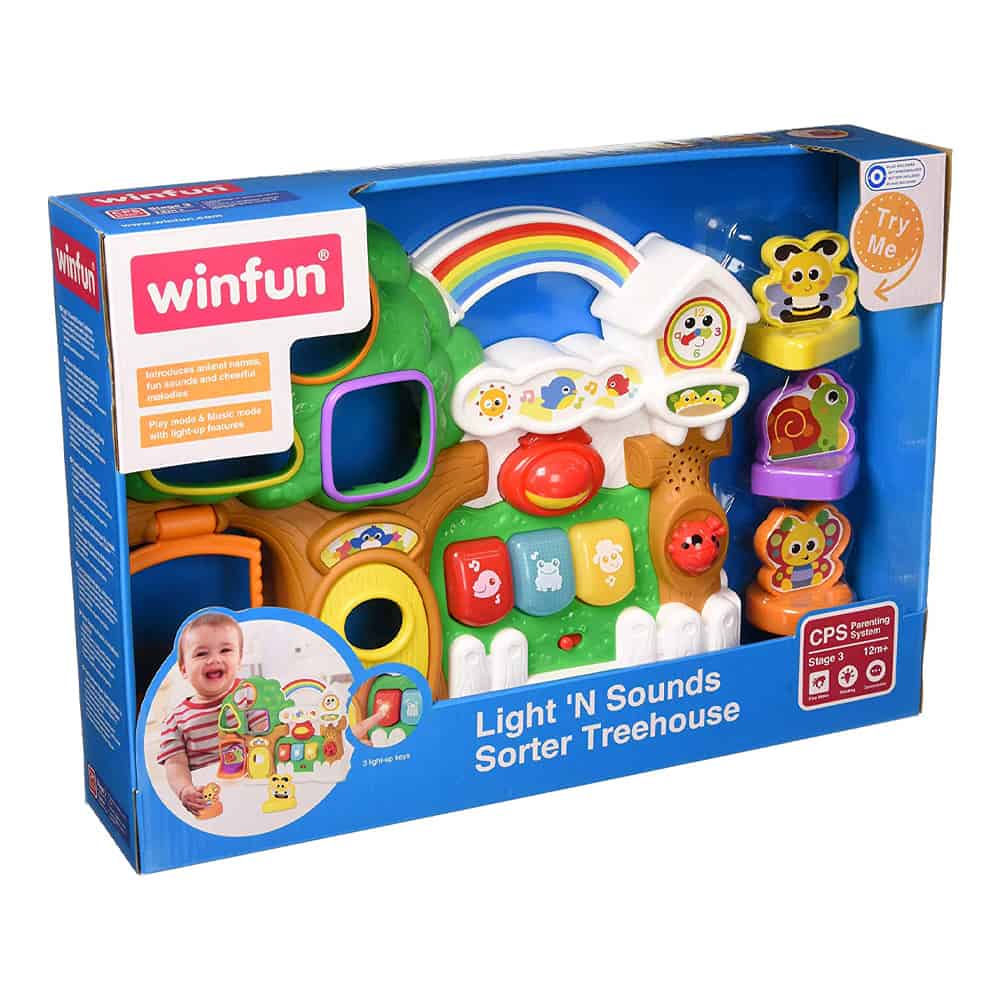 Winfun Light 'N Sounds Sorter Treehouse