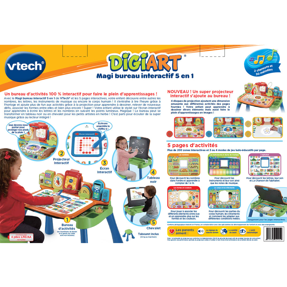 Vtech Magi bureau interactif 5 en 1 mixte